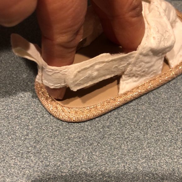 **5 for $16 Deal**White & Gold Sandals - Picture 4 of 7